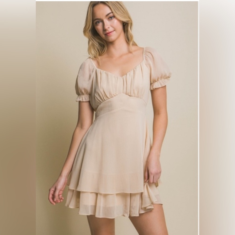 Elegant Cream Dress